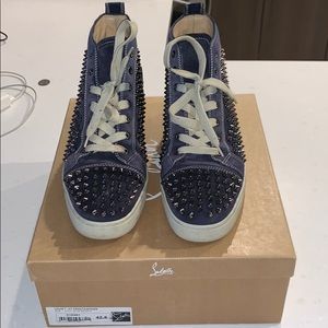 Men’s Christian Louboutin Louis Flat Crosta